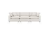 EEI-6362-IVO Commix Down Filled Overstuffed Boucle Fabric 3-Seater Sofa By Modway