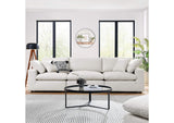 EEI-6362-IVO Commix Down Filled Overstuffed Boucle Fabric 3-Seater Sofa By Modway