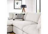 EEI-6363-IVO Commix 4-Piece Down Filled Overstuffed Boucle Fabric Sectional Sofa By Modway