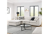 EEI-6363-IVO Commix 4-Piece Down Filled Overstuffed Boucle Fabric Sectional Sofa By Modway