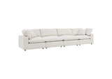 EEI-6364-IVO Commix Down Filled Overstuffed Boucle Fabric 4-Seater Sofa By Modway