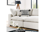 EEI-6364-IVO Commix Down Filled Overstuffed Boucle Fabric 4-Seater Sofa By Modway