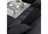EEI-6366-BLK Commix 6-Piece Down Filled Overstuffed Boucle Sectional Sofa By Modway