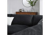 EEI-6367-BLK Commix 5 Piece Down Filled Overstuffed Boucle Fabric Sectional Sofa By Modway