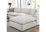 EEI-6370-IVO Commix 7-Piece Down Filled Overstuffed Boucle Sectional Sofa By Modway