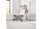 EEI-6372-IVO Commix 6-Piece Down Filled Overstuffed Boucle Fabric Sectional Sofa By Modway