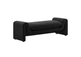 EEI-6379-BLK Waverly Boucle Fabric Bench By Modway