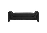 EEI-6379-BLK Waverly Boucle Fabric Bench By Modway