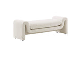 EEI-6379-IVO Waverly Boucle Fabric Bench By Modway