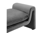 EEI-6380-GRY Waverly Performance Velvet Bench By Modway