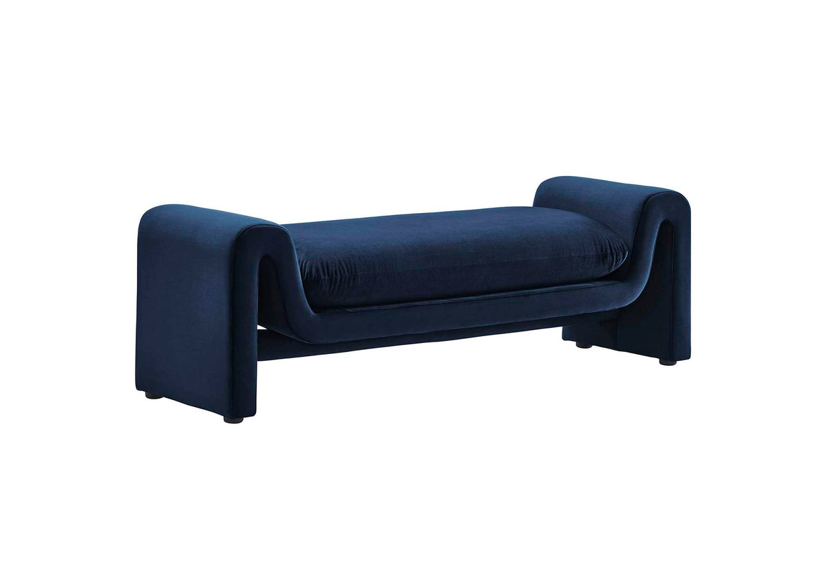 EEI-6380-MID Waverly Performance Velvet Bench By Modway