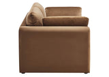 EEI-6382-BRN Waverly Performance Velvet Sofa By Modway