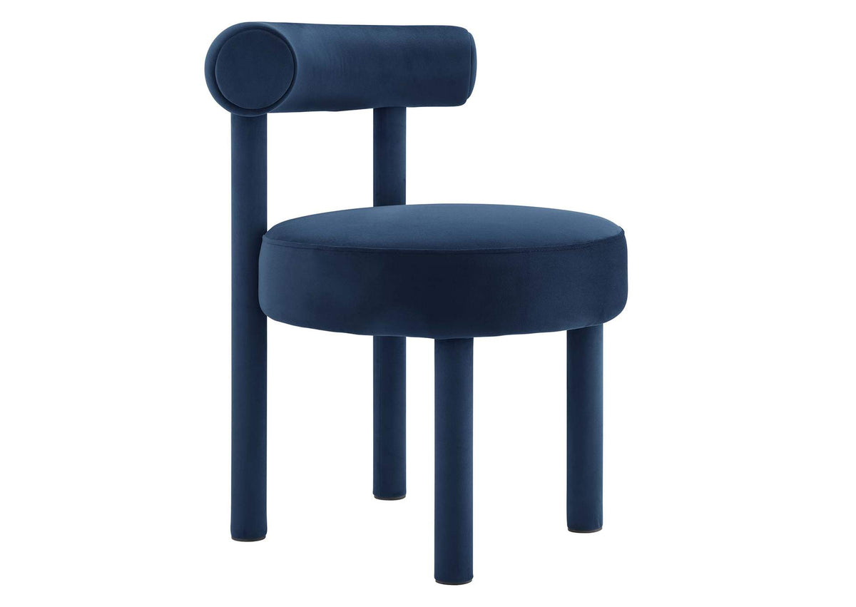 EEI-6388-MID Toulouse Performance Velvet Dining Chair By Modway