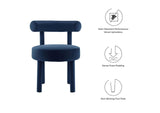 EEI-6388-MID Toulouse Performance Velvet Dining Chair By Modway