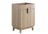 EEI-6399-OAK Miles 24" Bathroom Vanity Cabinet - Sink Basin Not Included - By Modway