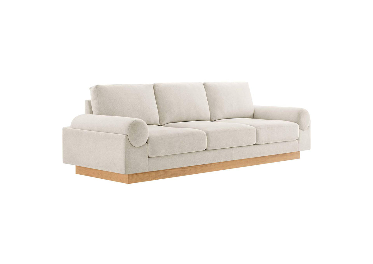 EEI-6401-IVO Oasis Upholstered Fabric Sofa By Modway