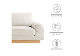 EEI-6401-IVO Oasis Upholstered Fabric Sofa By Modway