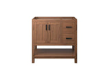 EEI-6404-WAL Ashlyn 36" Wood Bathroom Vanity Cabinet - Sink Basin Not Included - By Modway