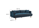 EEI-6405-HEA Zoya Down Filled Overstuffed Sofa By Modway