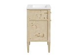 EEI-6439-WHI-BUR Elysian 24" Wood Bathroom Vanity By Modway