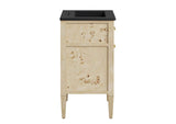EEI-6441-BLK-BUR Elysian 24" Wood Bathroom Vanity By Modway