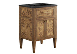 EEI-6442-BLK-BRN Elysian 24" Wood Bathroom Vanity By Modway