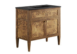 EEI-6450-BLK-BRN Elysian 36" Wood Bathroom Vanity By Modway