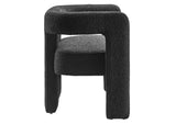 EEI-6477-BLK Kayla Boucle Upholstered Loveseat By Modway