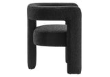 EEI-6479-BLK Kayla Boucle Upholstered Armchair By Modway