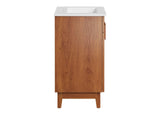 EEI-6482-WHI-WAL Miles 24" Bathroom Vanity By Modway