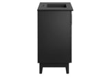 EEI-6485-BLK-BLK Miles 36" Bathroom Vanity By Modway