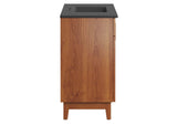 EEI-6485-BLK-WAL Miles 36" Bathroom Vanity By Modway