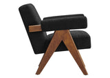 EEI-6502-BLK Lyra Boucle Fabric Armchair By Modway