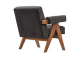 EEI-6503-HDG Lyra Fabric Armchair By Modway