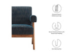 EEI-6503-HEA Lyra Fabric Armchair By Modway
