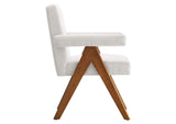 EEI-6507-HEI Lyra Fabric Dining Room Chair Set Of 2 By Modway