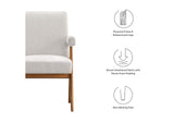 EEI-6507-HEI Lyra Fabric Dining Room Chair Set Of 2 By Modway