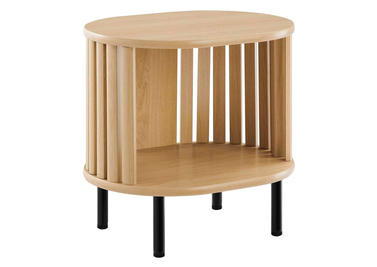 EEI-6523-OAK Fortitude Side Table By Modway