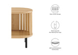 EEI-6523-OAK Fortitude Side Table By Modway