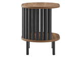 EEI-6523-WAL-BLK Fortitude Side Table By Modway