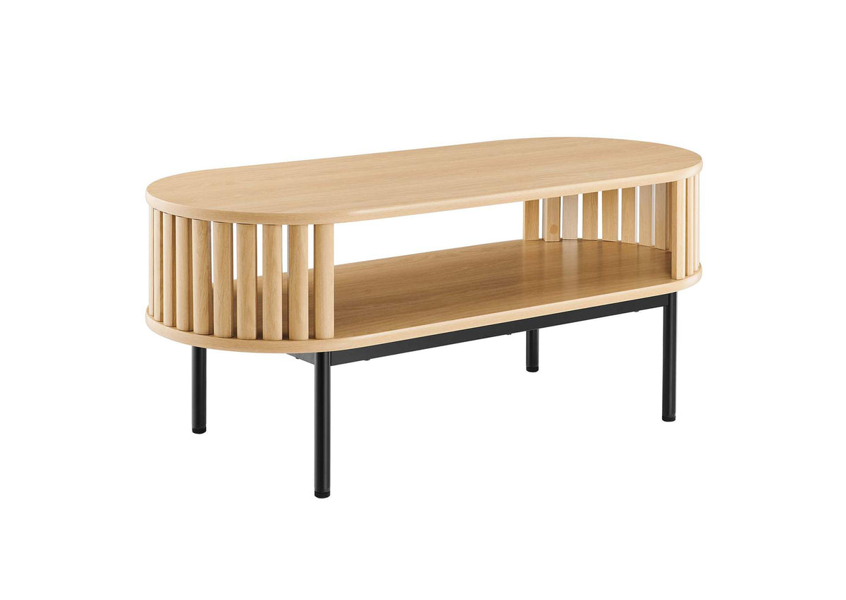 EEI-6525-OAK Fortitude Wood Coffee Table By Modway