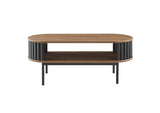 EEI-6525-WAL-BLK Fortitude Wood Coffee Table By Modway