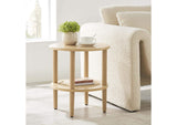 EEI-6527-OAK Torus Round Side Table By Modway