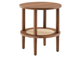 EEI-6527-WAL Torus Round Side Table By Modway