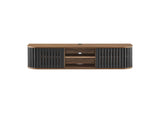 EEI-6528-WAL-BLK Fortitude 63" Wall-Mounted TV Stand By Modway