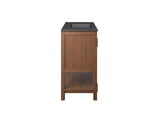 EEI-6535-WAL-BLK Ashlyn 36" Wood Bathroom Vanity By Modway
