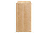 EEI-6536-OAK Appia 3-Door Arched Door Sideboard Storage Cabinet By Modway