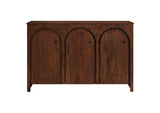 EEI-6536-WAL Appia 3-Door Arched Door Sideboard Storage Cabinet By Modway