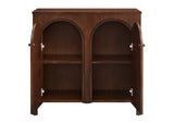 EEI-6537-WAL Appia 2-Door Arched Door Storage Cabinet By Modway