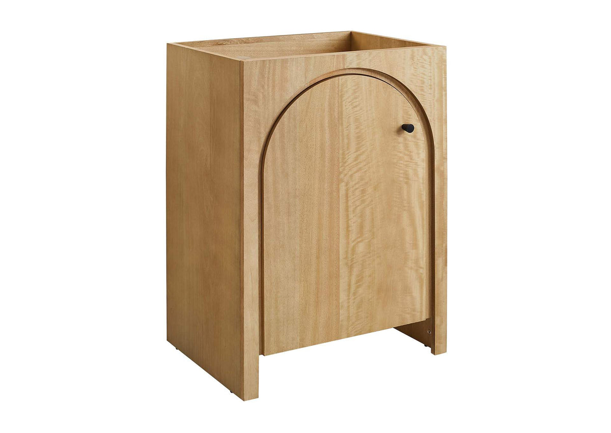 EEI-6539-OAK Appia 24" Bathroom Vanity Cabinet - Sink Basin Not Included - By Modway
